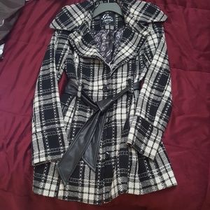 Black&White Trend Coat